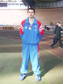 Волков Виктор, на чемпионате Москвы по кикбоксингу WAKO, устроенных совместно с федерацией тхэквондо.
