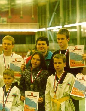 Наши призеры с открытого первенства Москвы по таэквон-до ИТФ